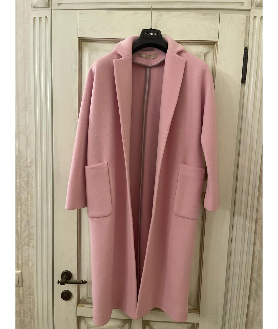 12 STOREEZ Розовое шерстяное пальто, фото 2