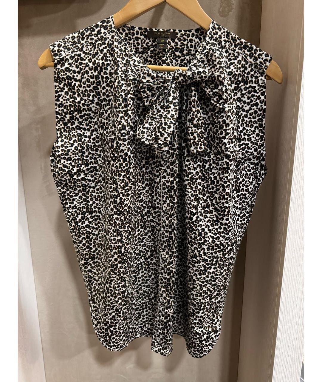 LOUIS VUITTON Хлопковая блузы, фото 7