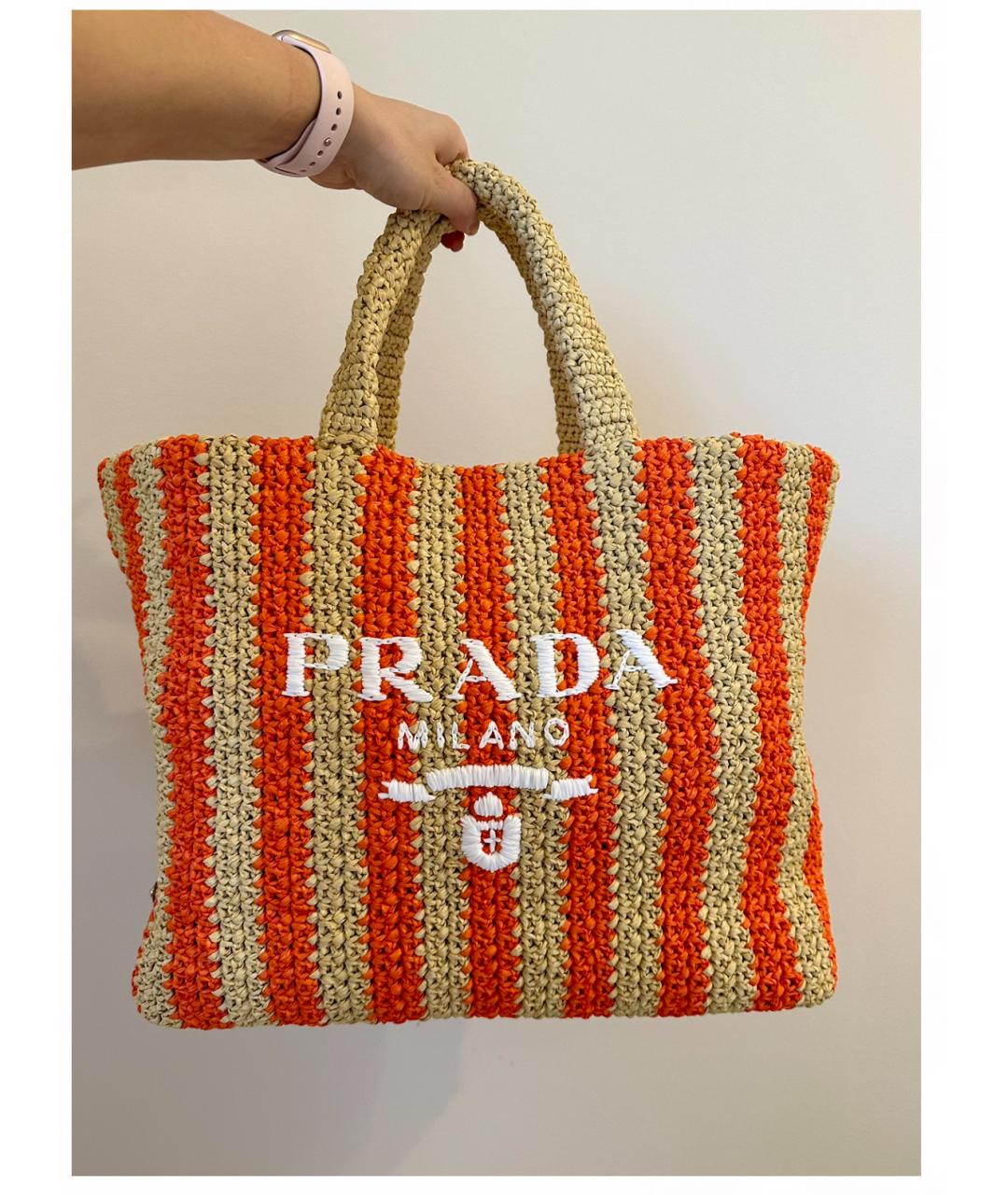 PRADA Мульти пляжная сумка, фото 7