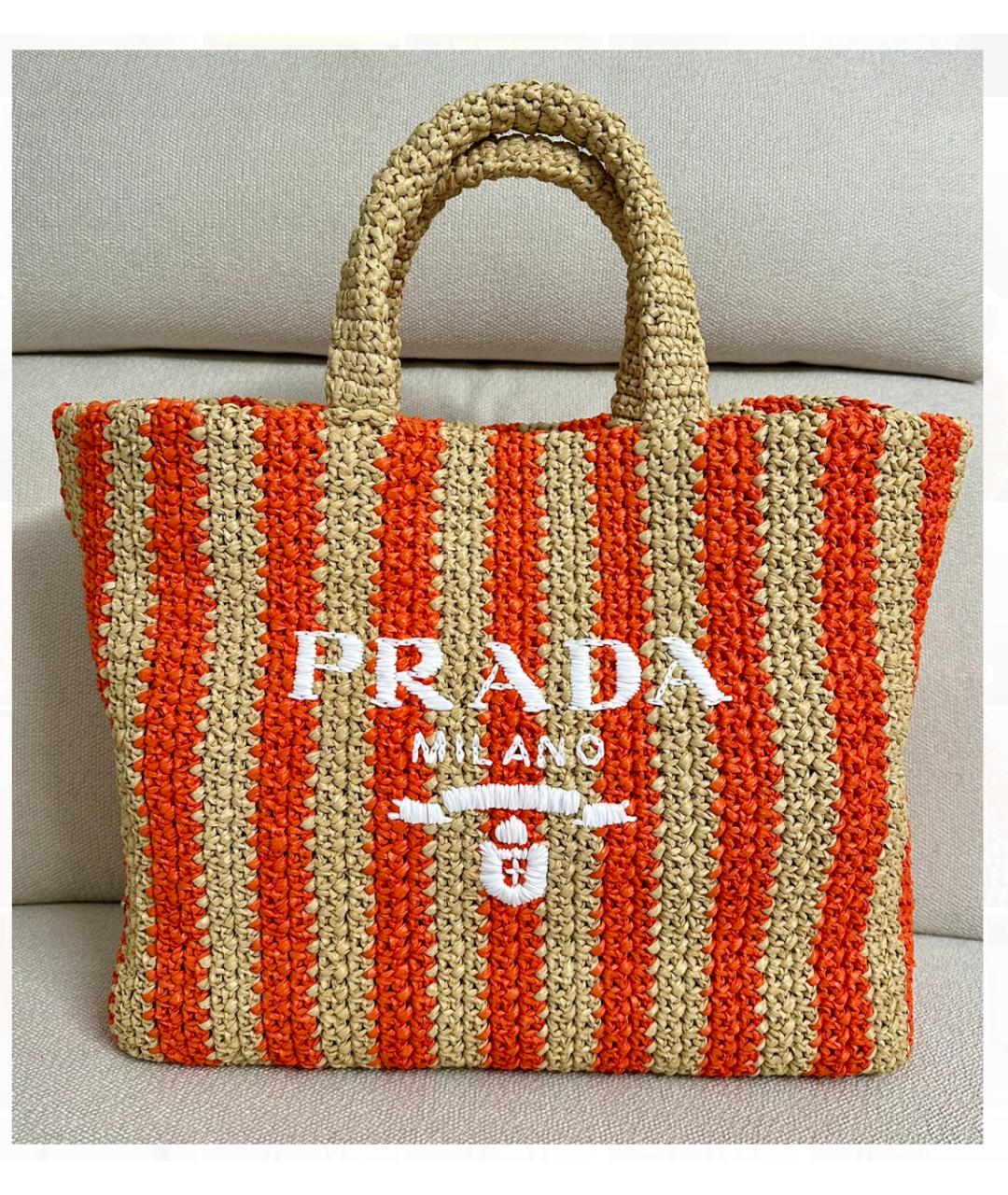 PRADA Мульти пляжная сумка, фото 8