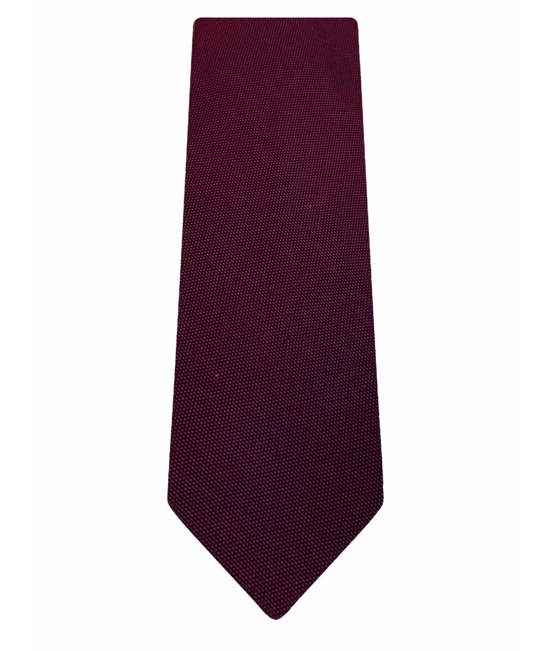 CORNELIANI Бордовый галстук, фото 1