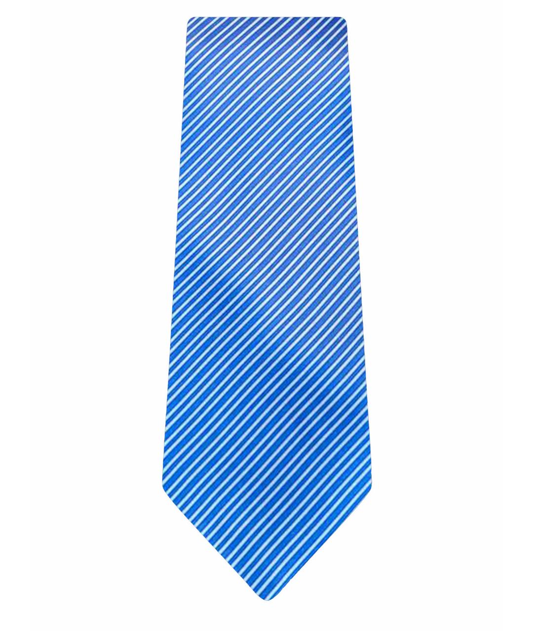STEFANO RICCI Голубой галстук, фото 1