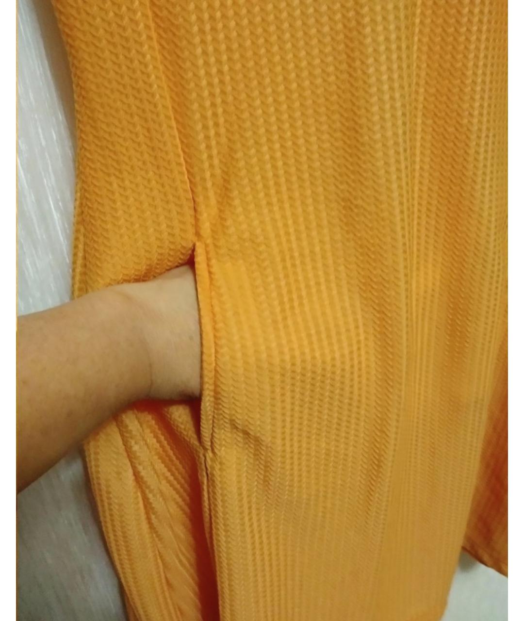 COLMAR Оранжевое полиамидовое платье, фото 5