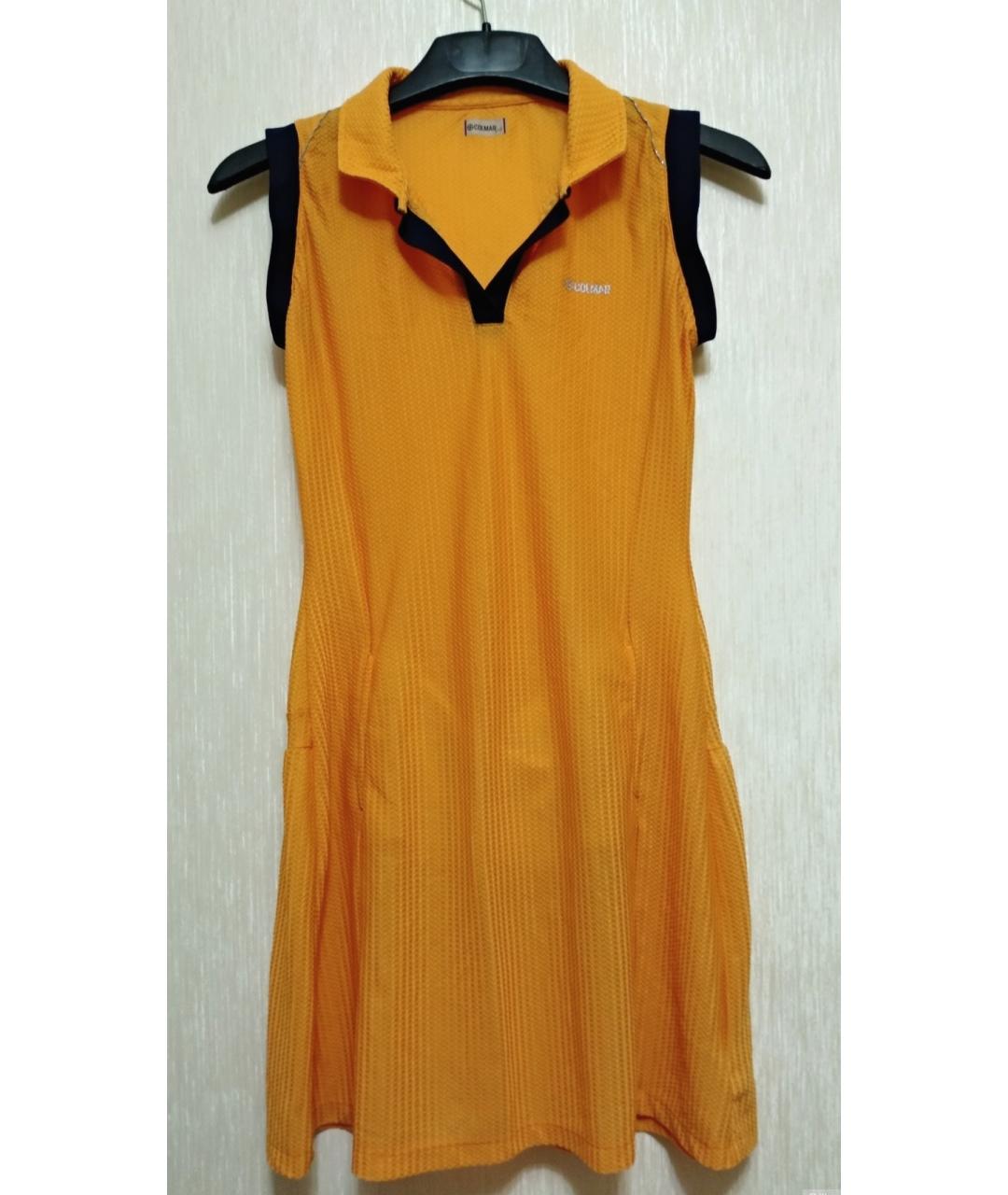 COLMAR Оранжевое полиамидовое платье, фото 10