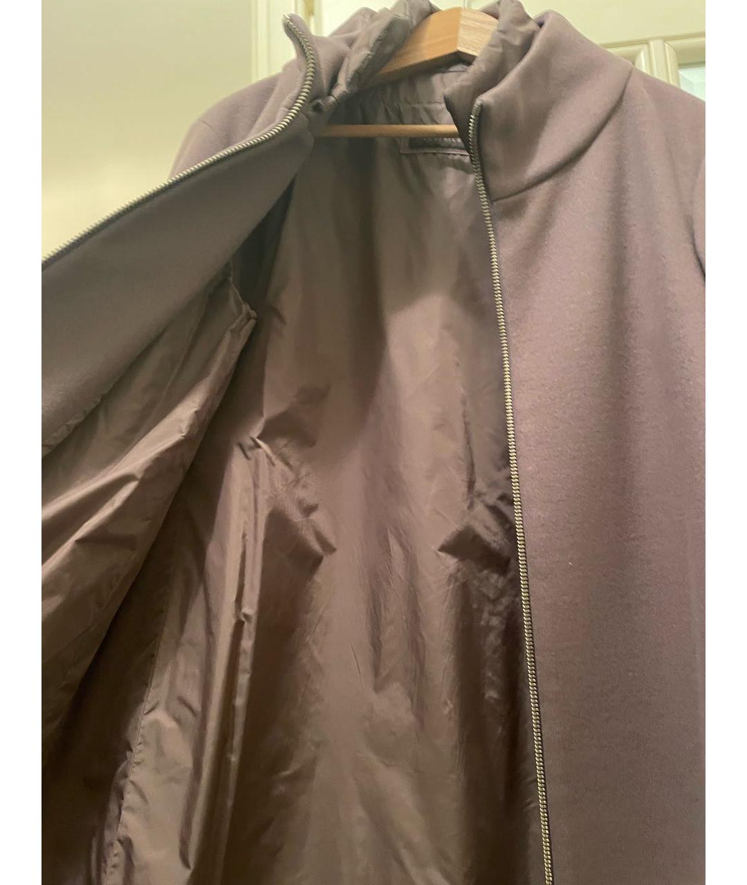 PESERICO Фиолетовое шерстяное пальто, фото 4