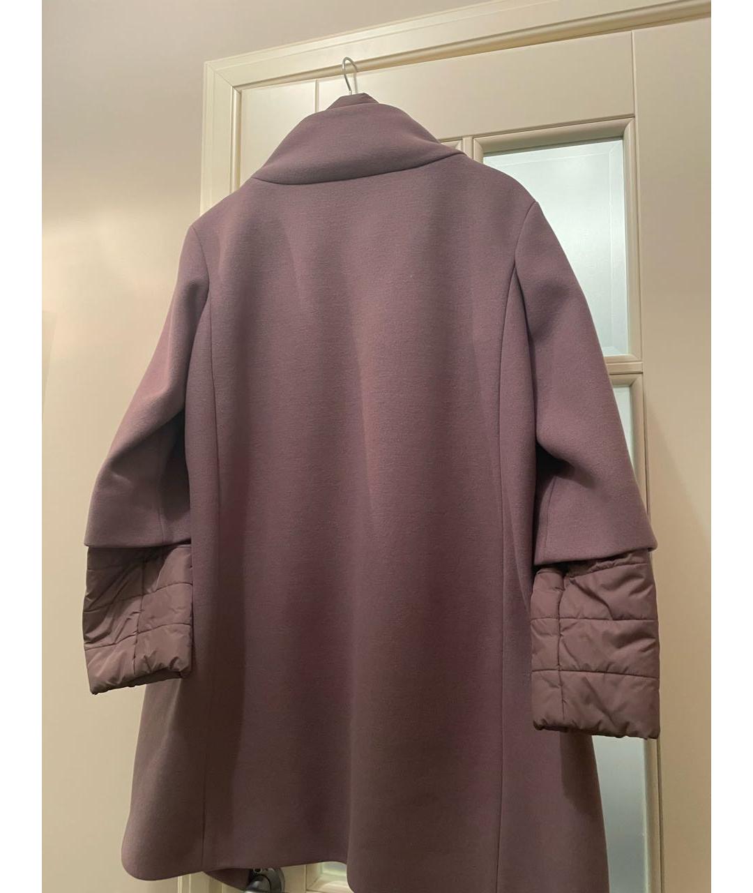 PESERICO Фиолетовое шерстяное пальто, фото 2