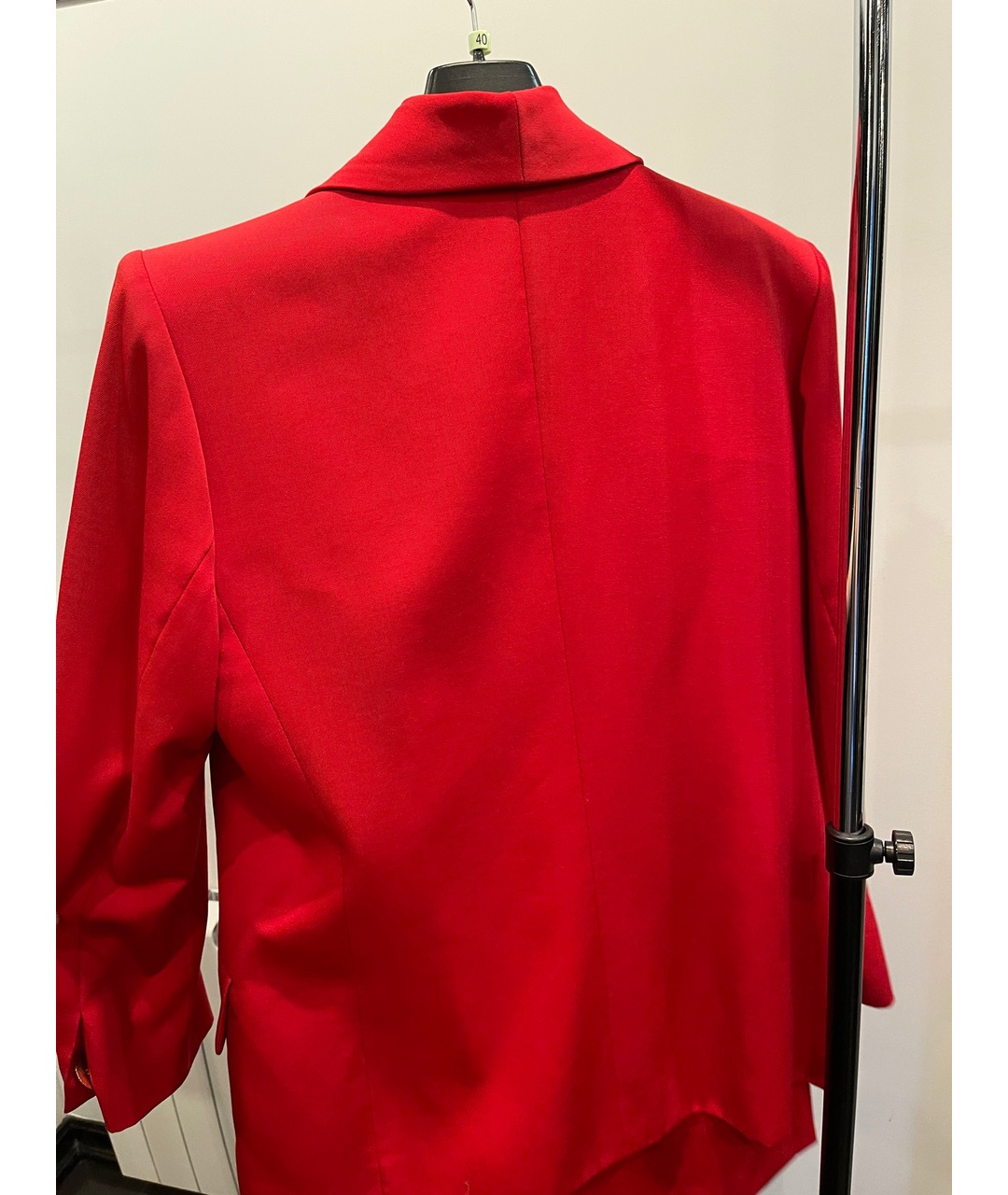 SAINT LAURENT Красный костюм с брюками, фото 4