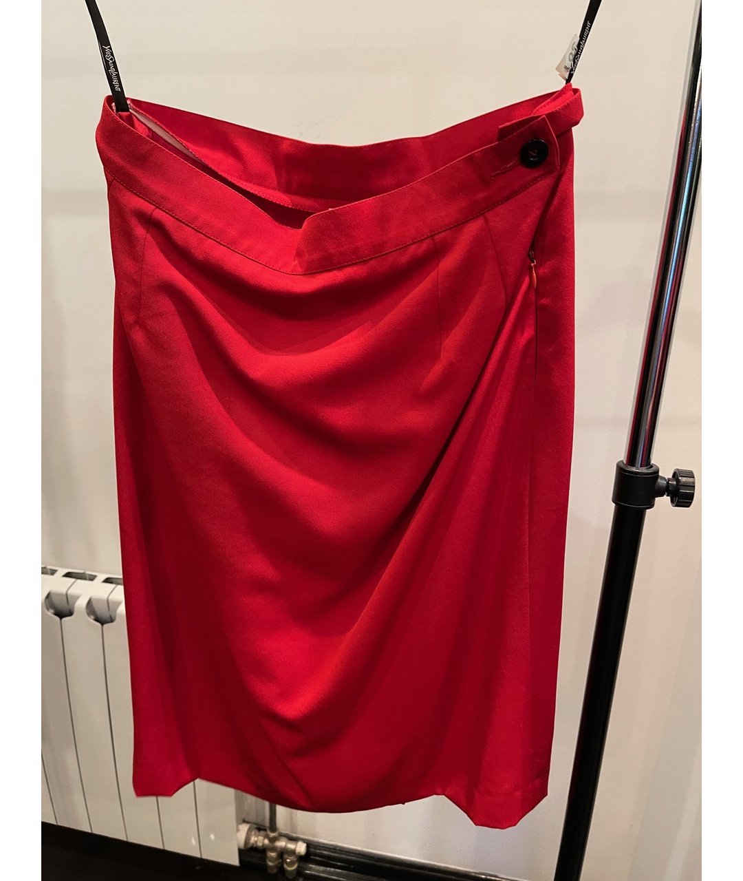 SAINT LAURENT Красный костюм с брюками, фото 2