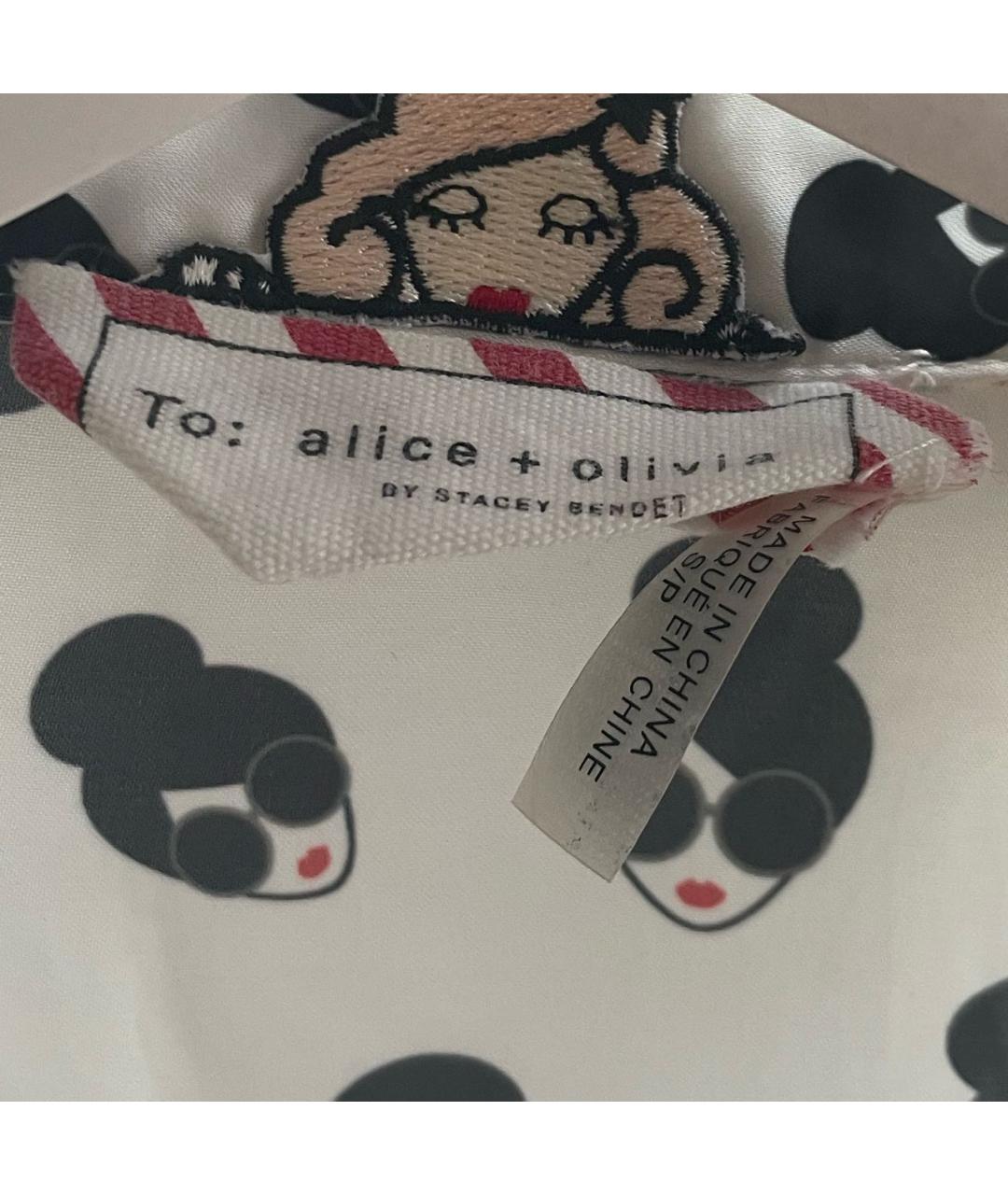 ALICE+OLIVIA Мульти полиэстеровый костюм с юбками, фото 3