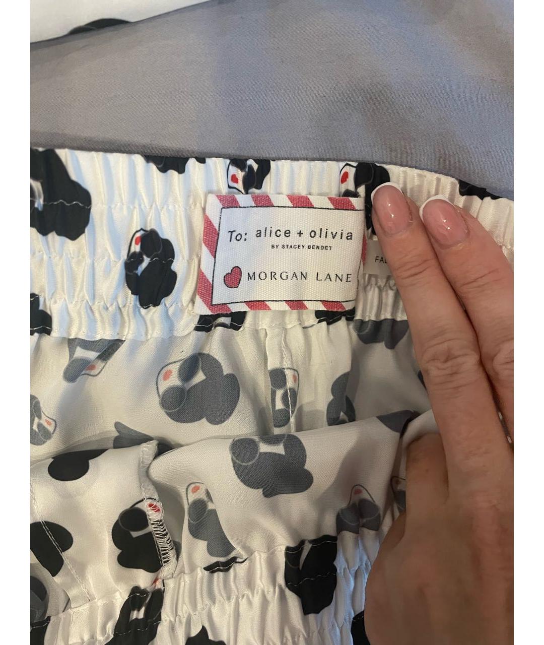 ALICE+OLIVIA Мульти полиэстеровый костюм с юбками, фото 5