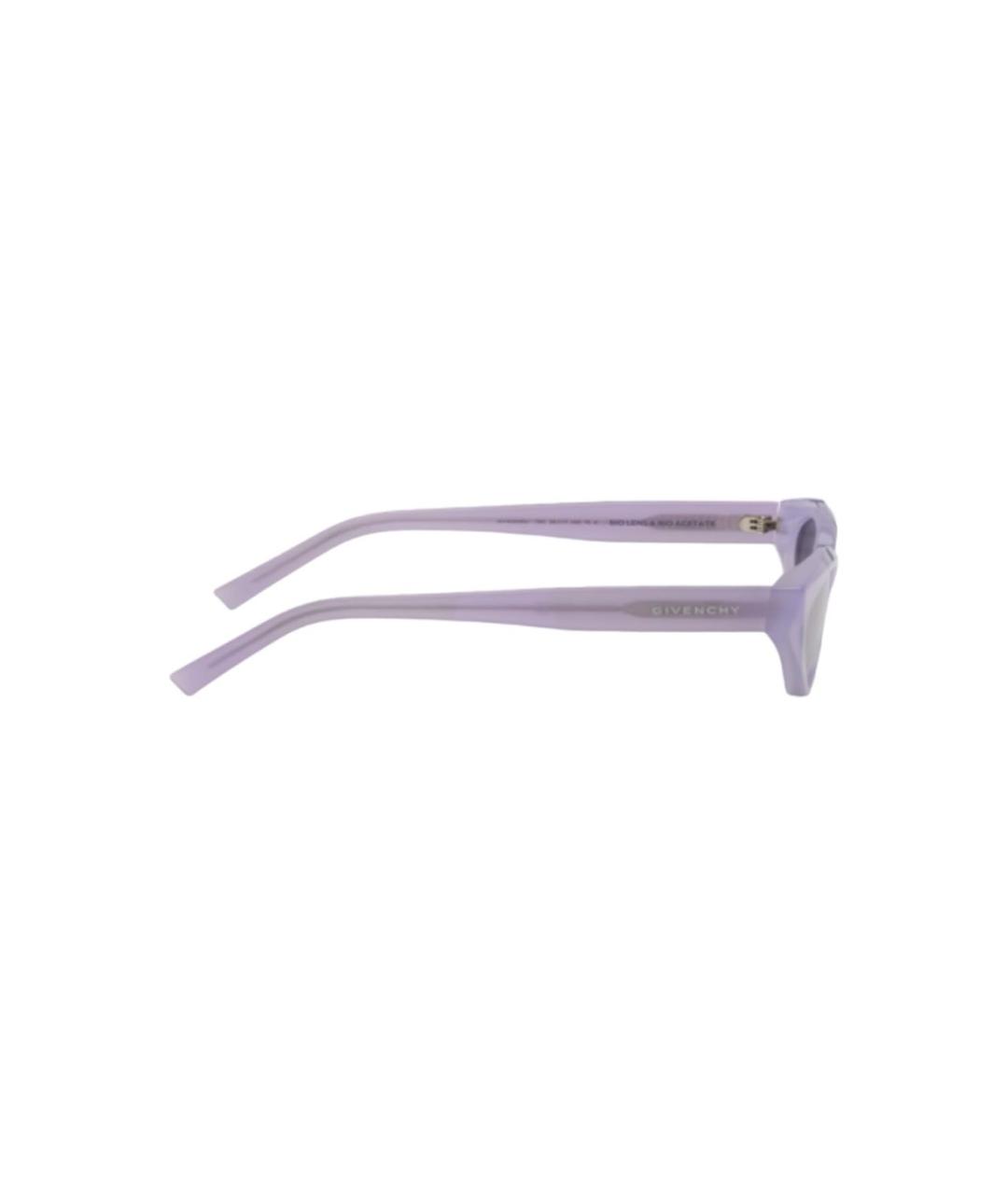 GIVENCHY Фиолетовые пластиковые солнцезащитные очки, фото 2