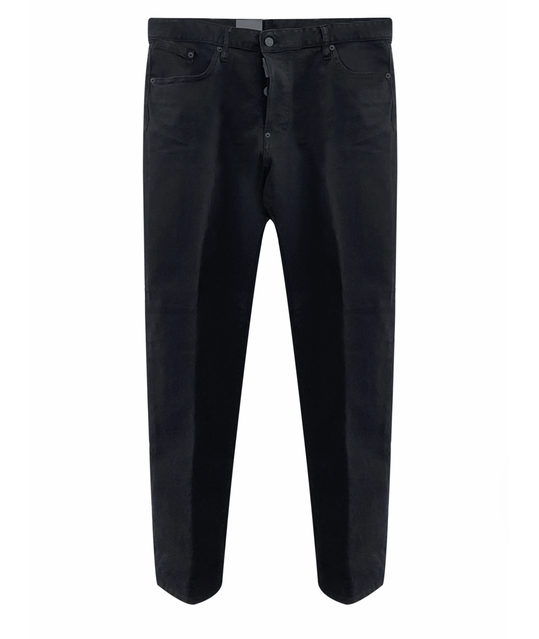 DSQUARED2 Черные хлопко-эластановые джинсы скинни, фото 1