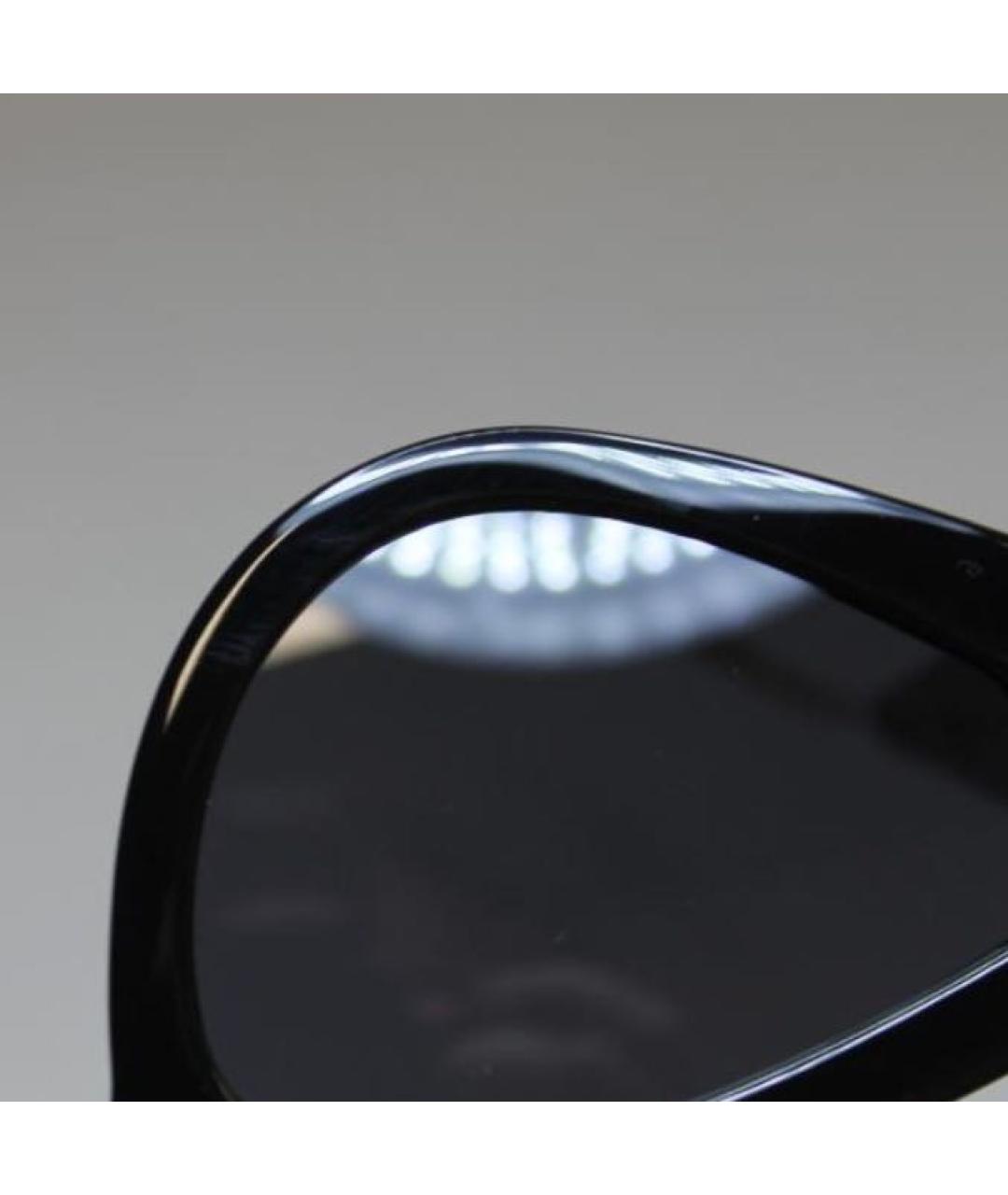 CHRISTIAN DIOR PRE-OWNED Черные пластиковые солнцезащитные очки, фото 7