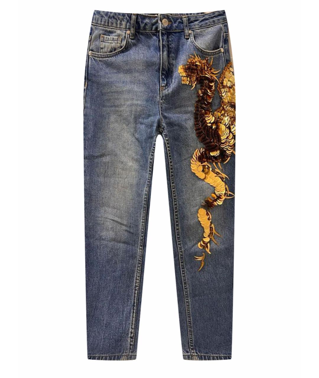 DALOOD Голубые прямые джинсы, фото 1