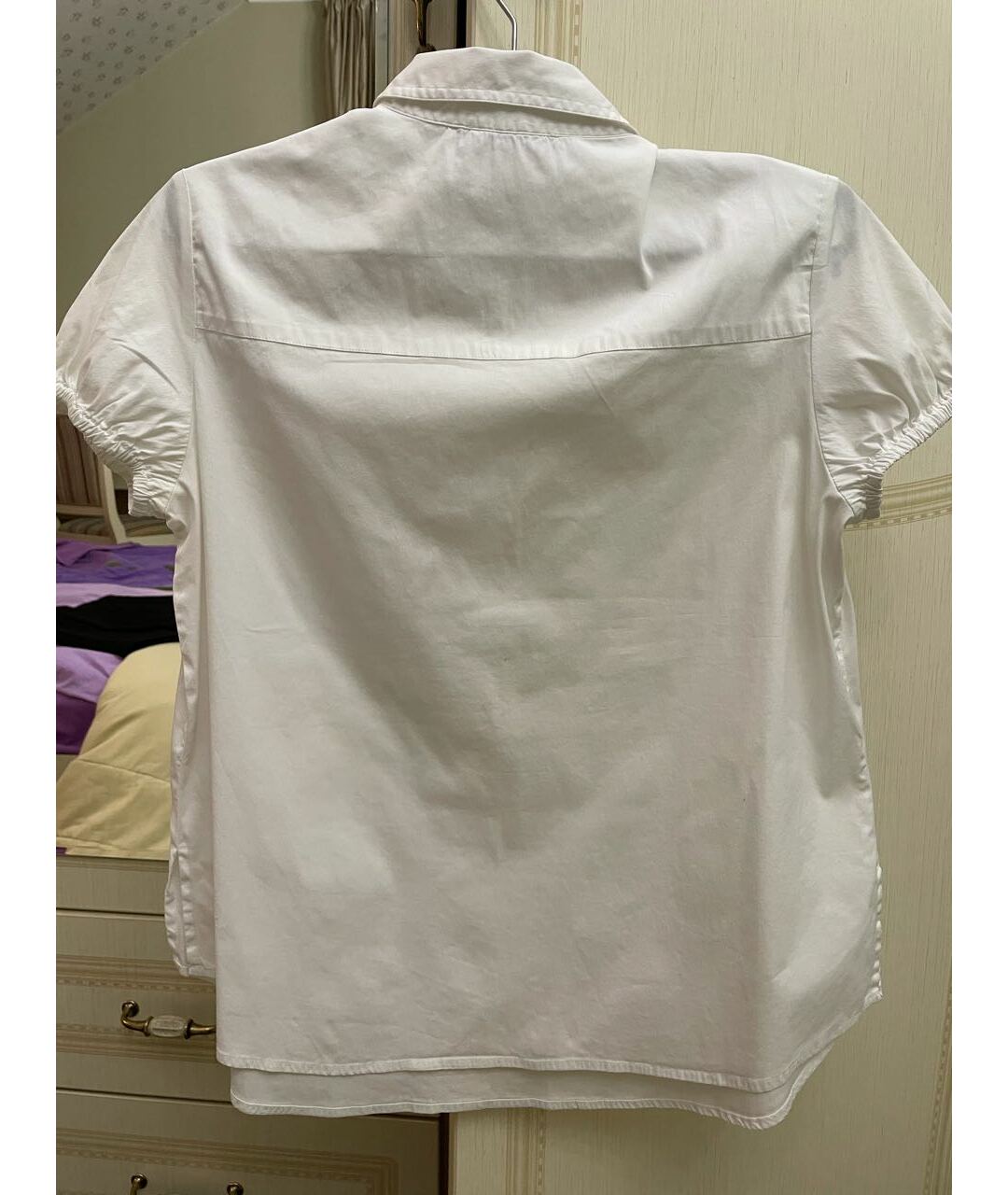 EMPORIO ARMANI Белая хлопковая рубашка, фото 2