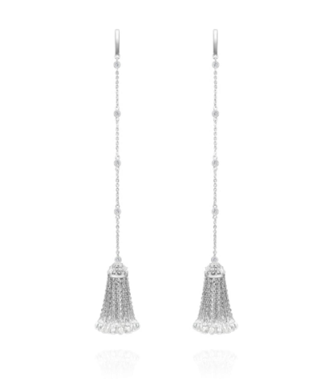 YANA JEWELLERY Белые серьги из белого золота, фото 1