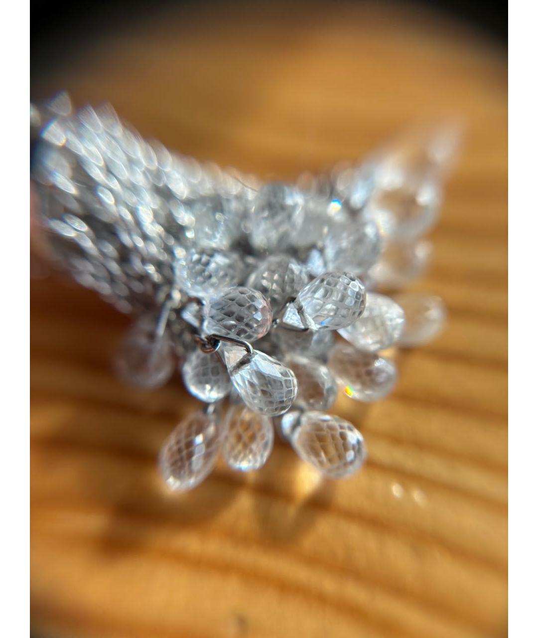 YANA JEWELLERY Белые серьги из белого золота, фото 3