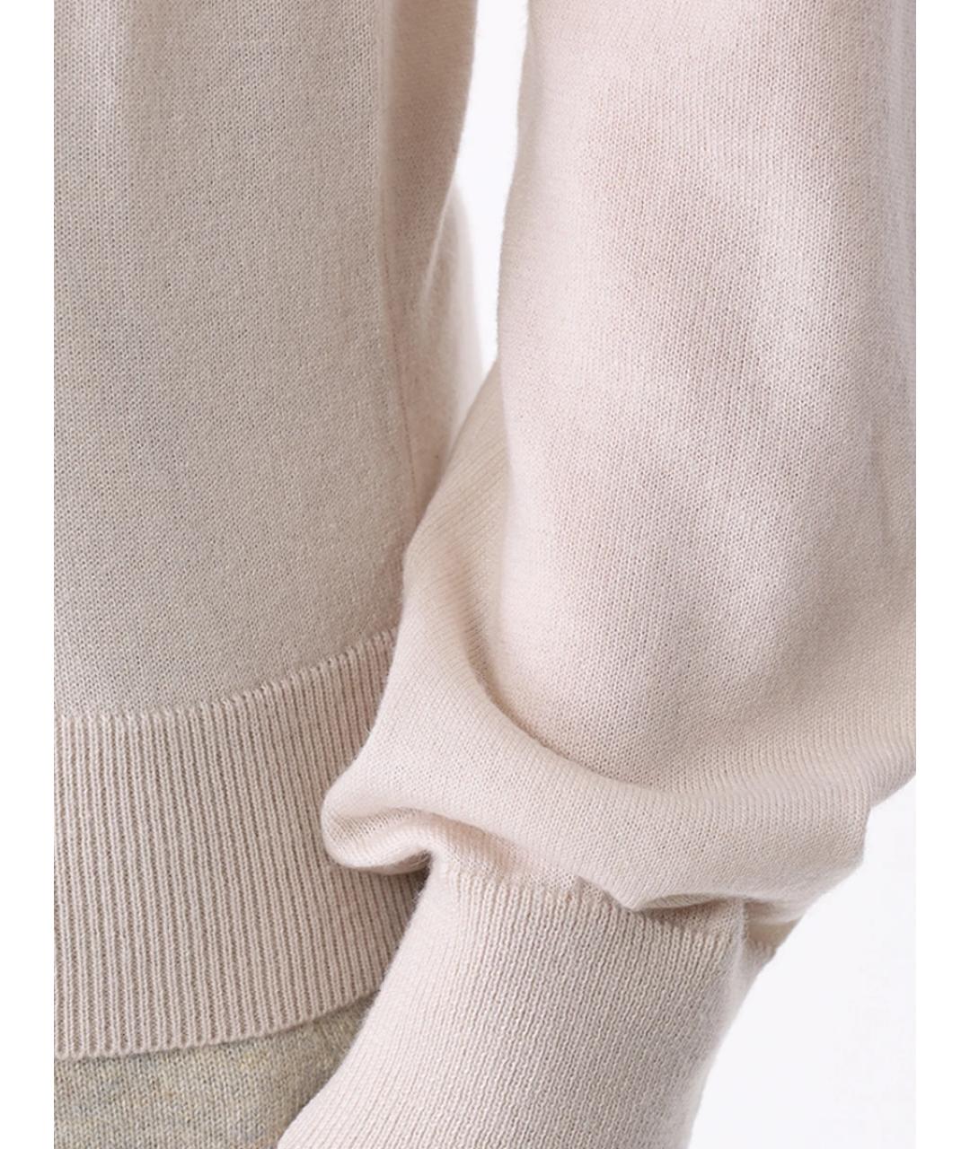 LORO PIANA Бежевая водолазка, фото 5