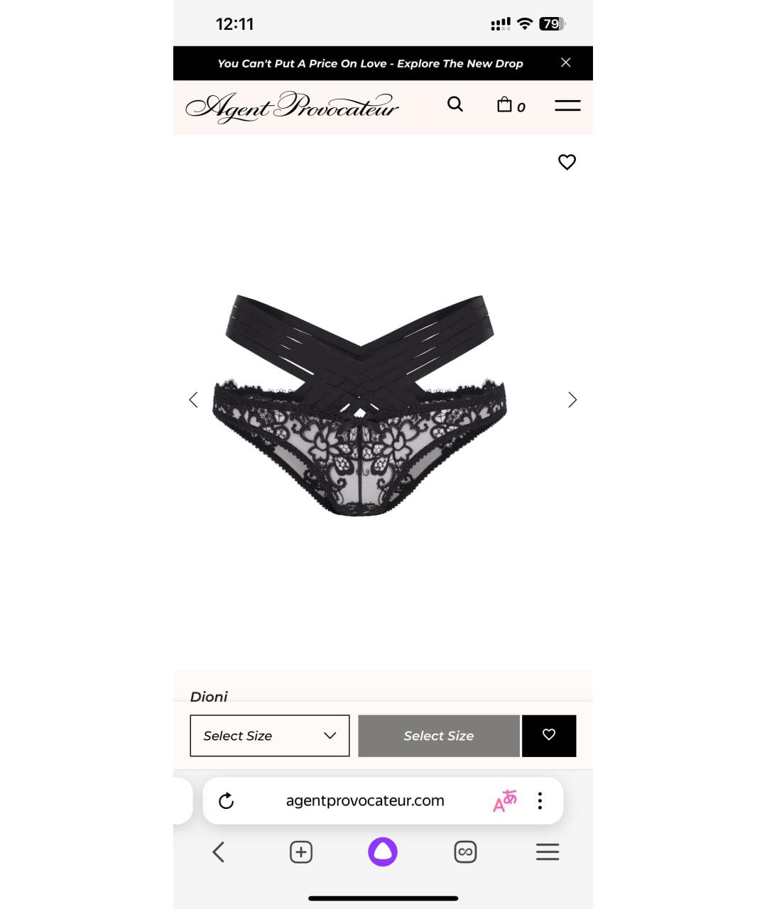 AGENT PROVOCATEUR Черный комплекты, фото 2