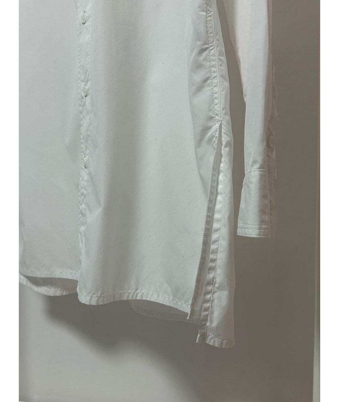 YOHJI YAMAMOTO Белая хлопковая кэжуал рубашка, фото 7