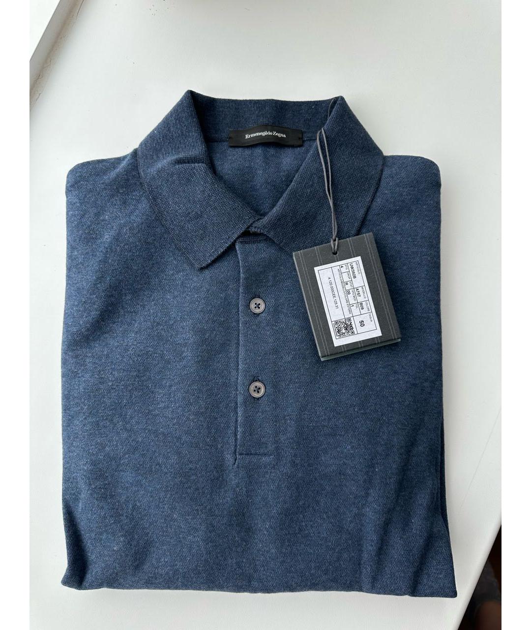 ZEGNA Темно-синий джемпер / свитер, фото 2