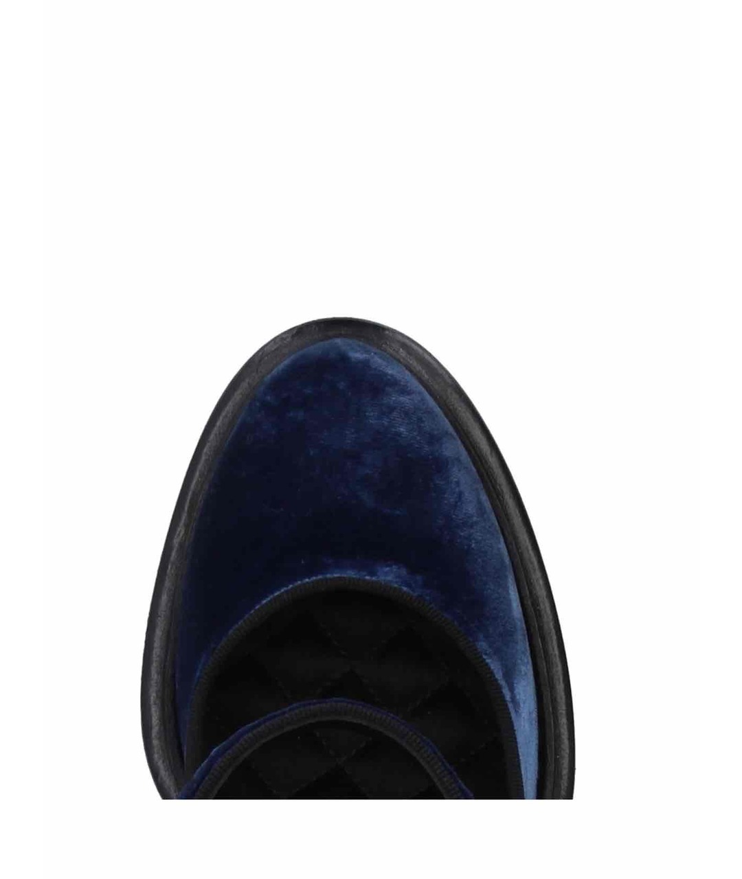 ETRO Темно-синие бархатные туфли, фото 4
