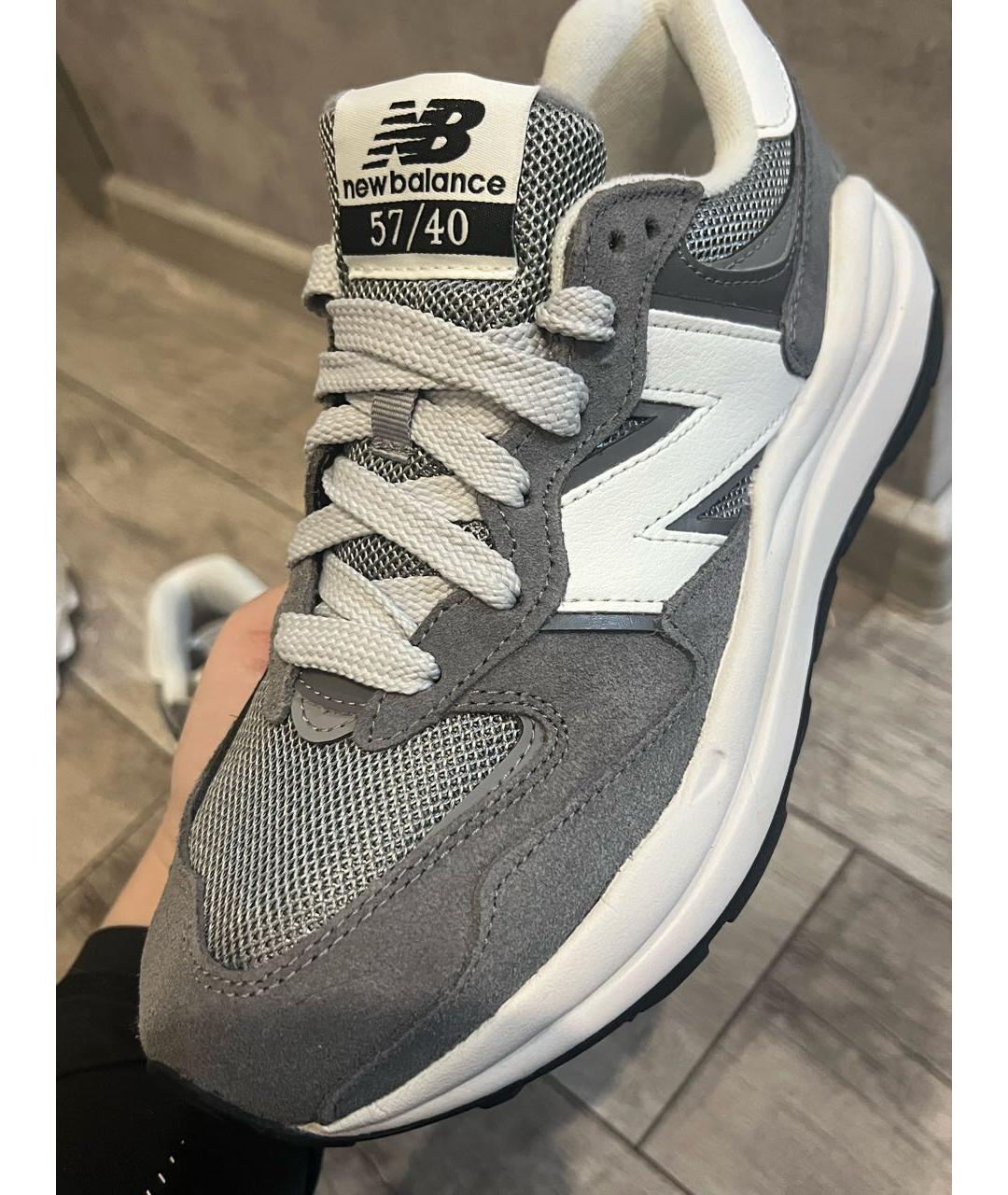 NEW BALANCE Серые кроссовки, фото 8