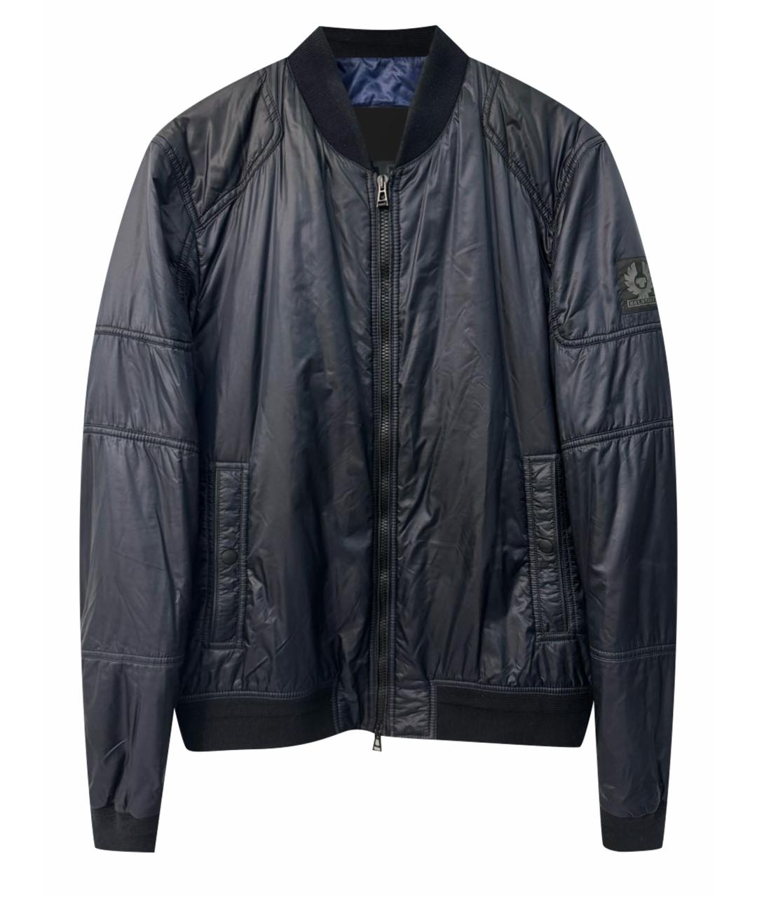 BELSTAFF Темно-синяя полиэстеровая куртка, фото 1