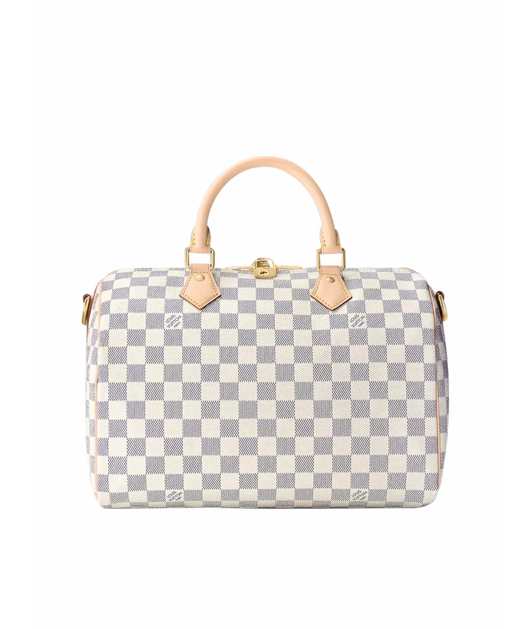 LOUIS VUITTON PRE-OWNED Бежевая сумка с короткими ручками, фото 1