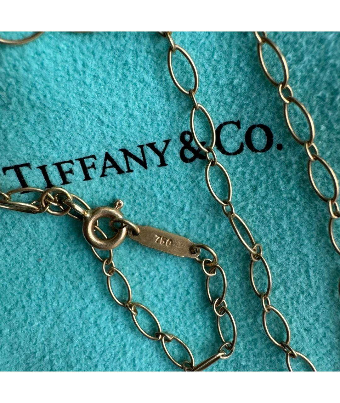 TIFFANY&CO Желтая цепочка из желтого золота, фото 6