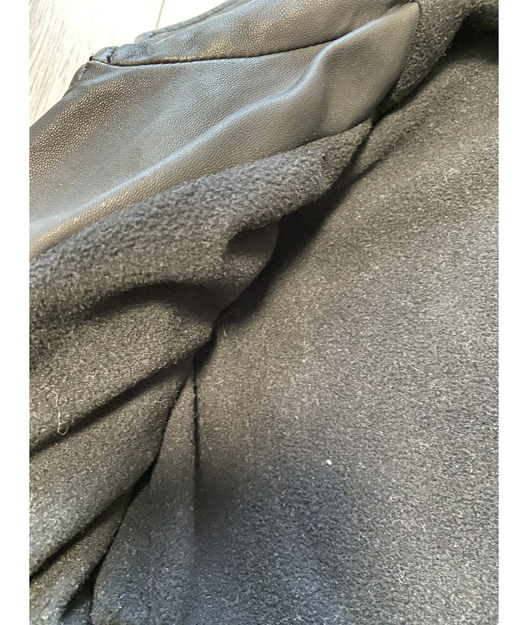 IRO Антрацитовая кожаная куртка, фото 7