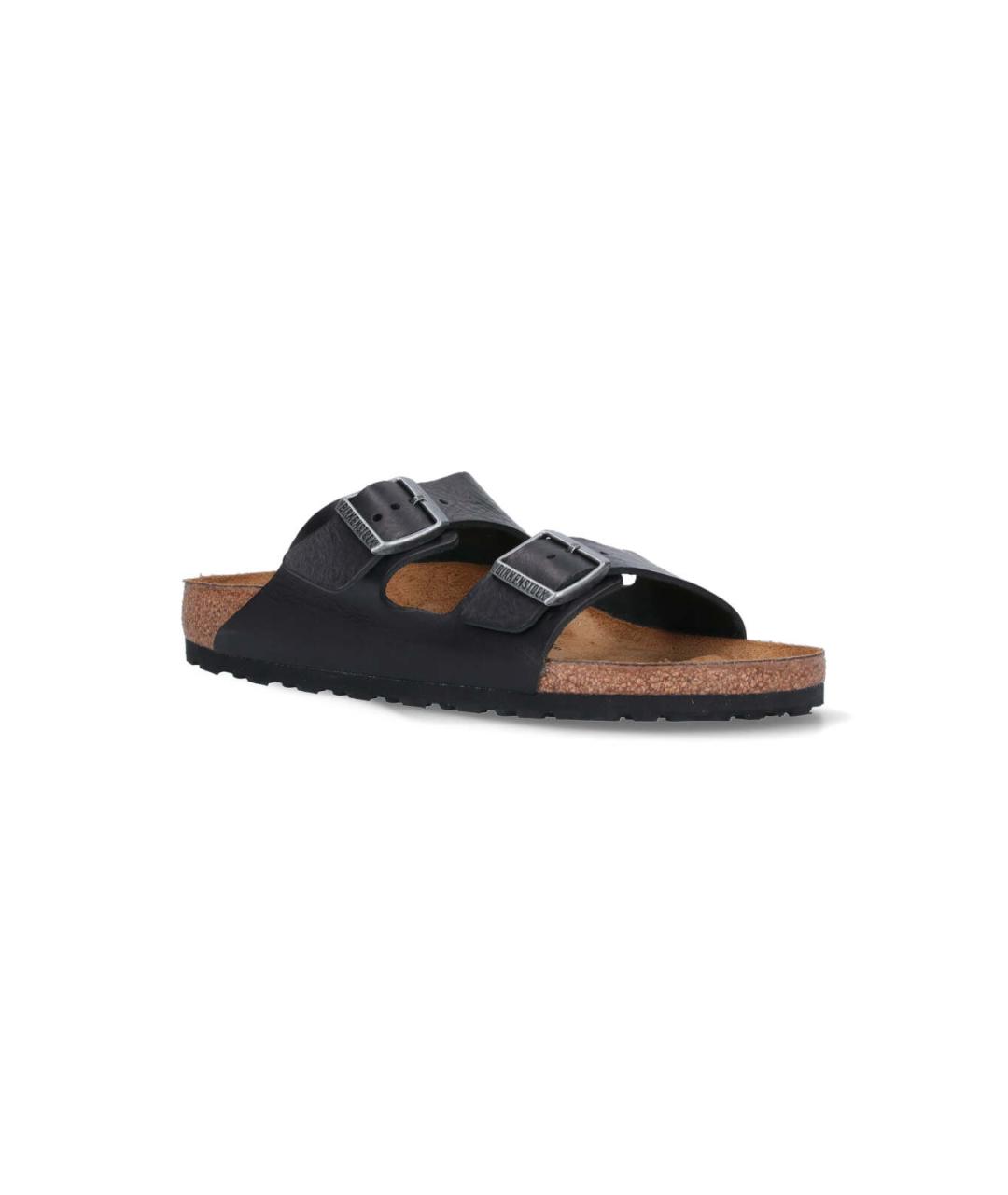 BIRKENSTOCK Черные шлепанцы, фото 2