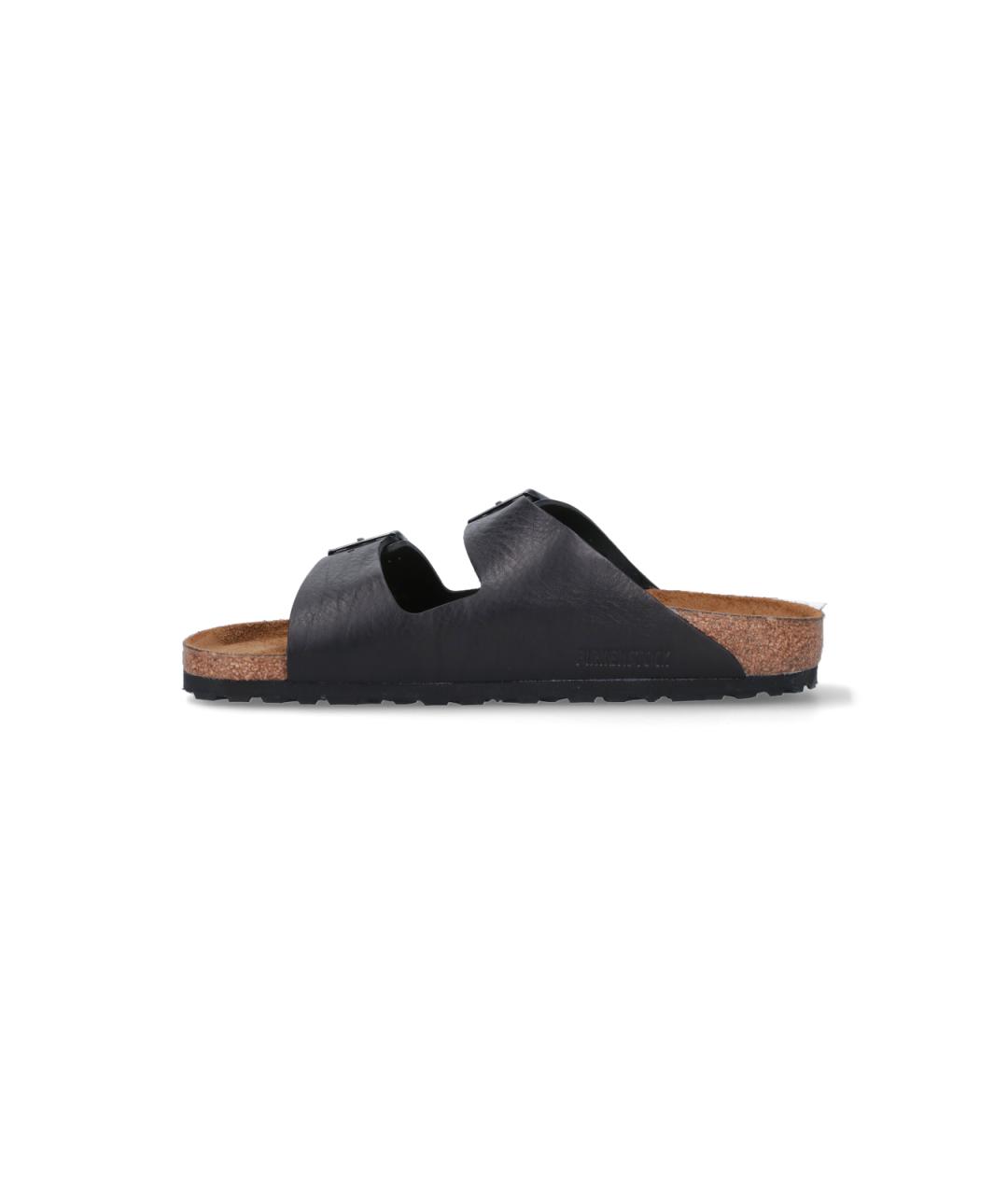 BIRKENSTOCK Черные шлепанцы, фото 3