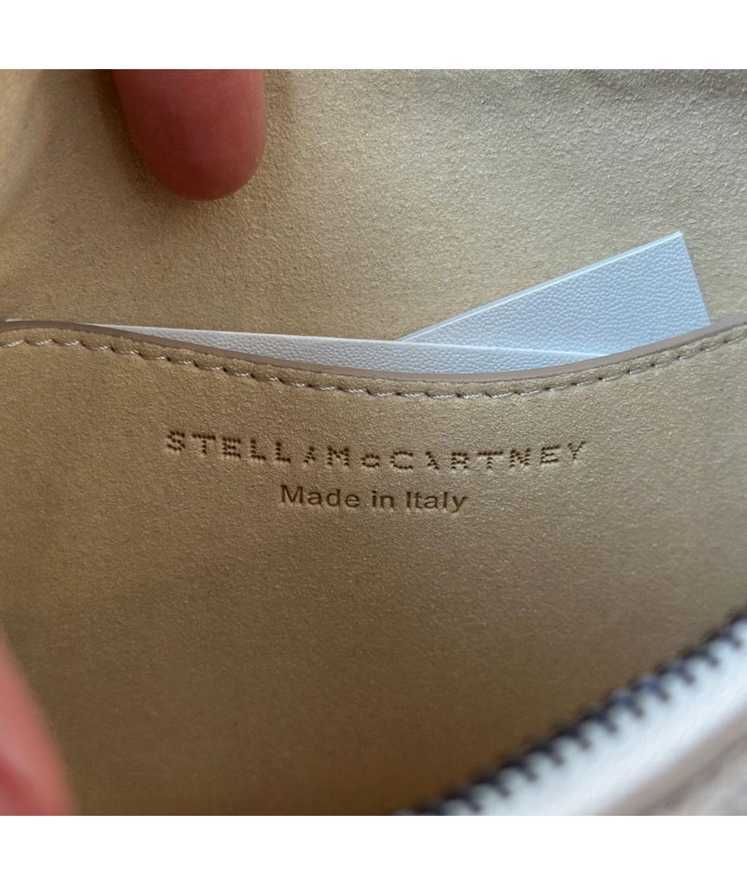 STELLA MCCARTNEY Белая сумка с короткими ручками, фото 4