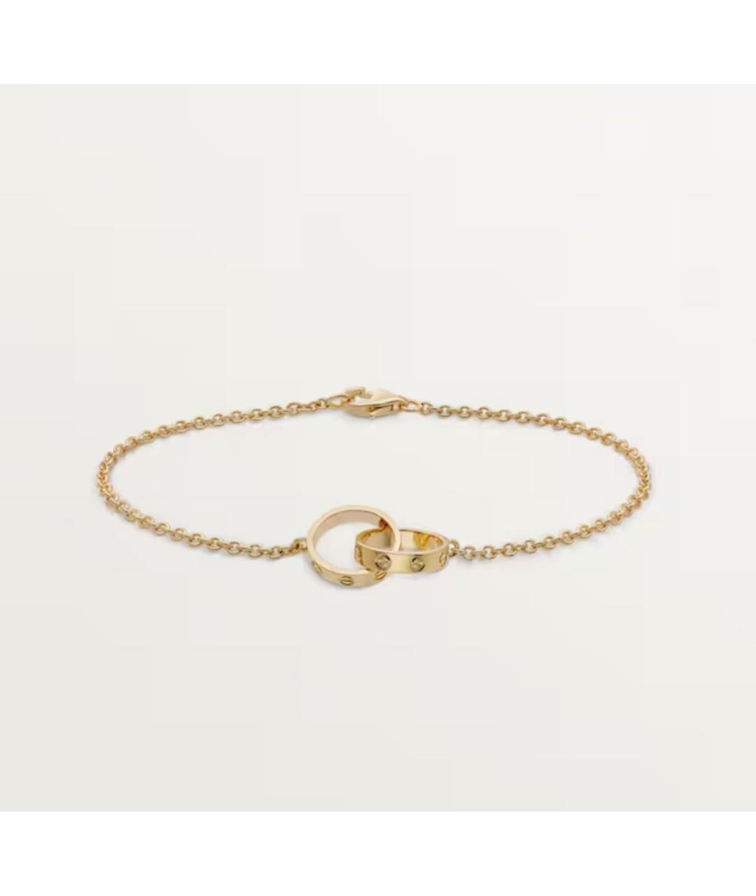 CARTIER Белый браслет из желтого золота, фото 8