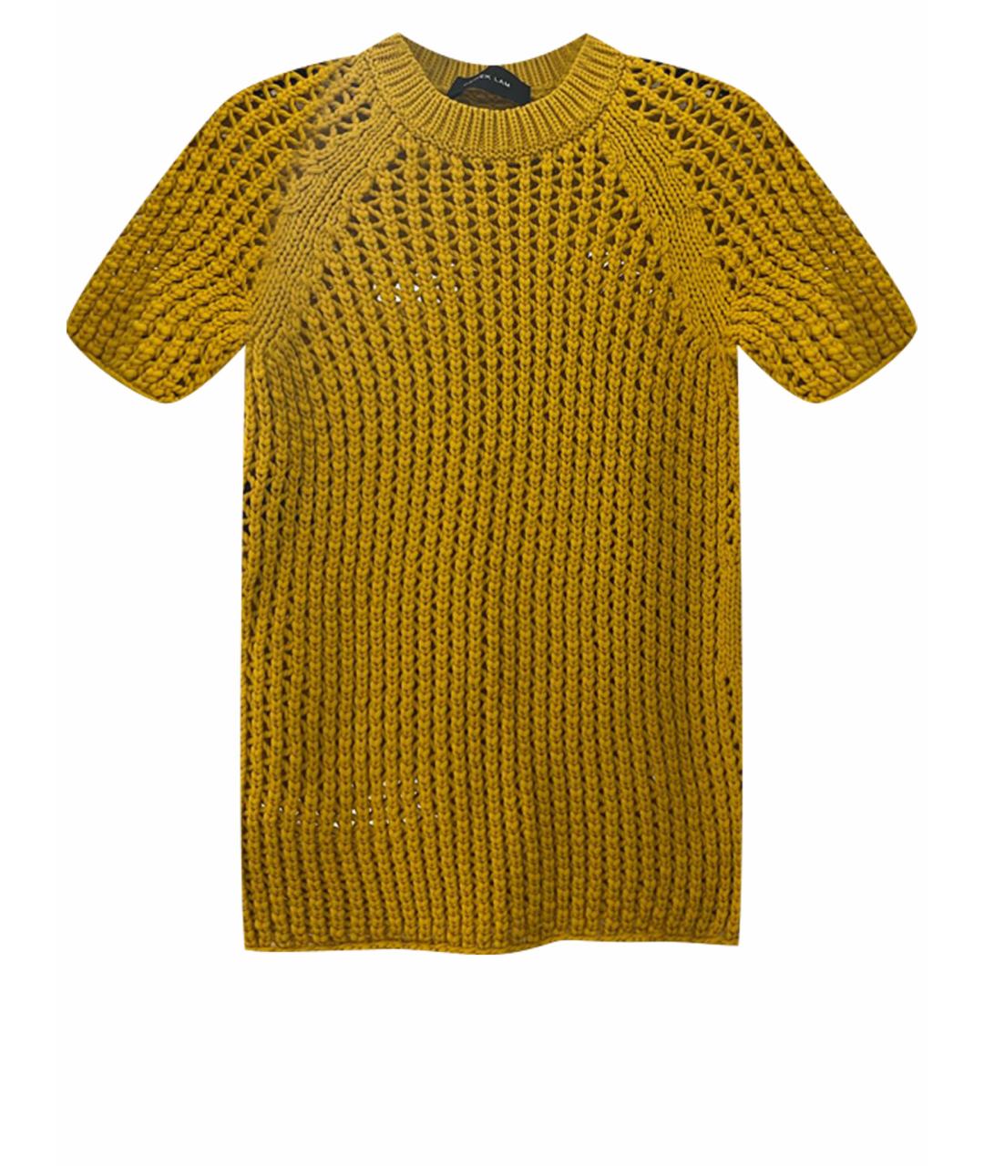 DEREK LAM Желтый джемпер / свитер, фото 1