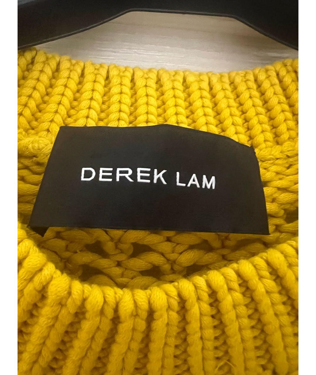 DEREK LAM Желтый джемпер / свитер, фото 3