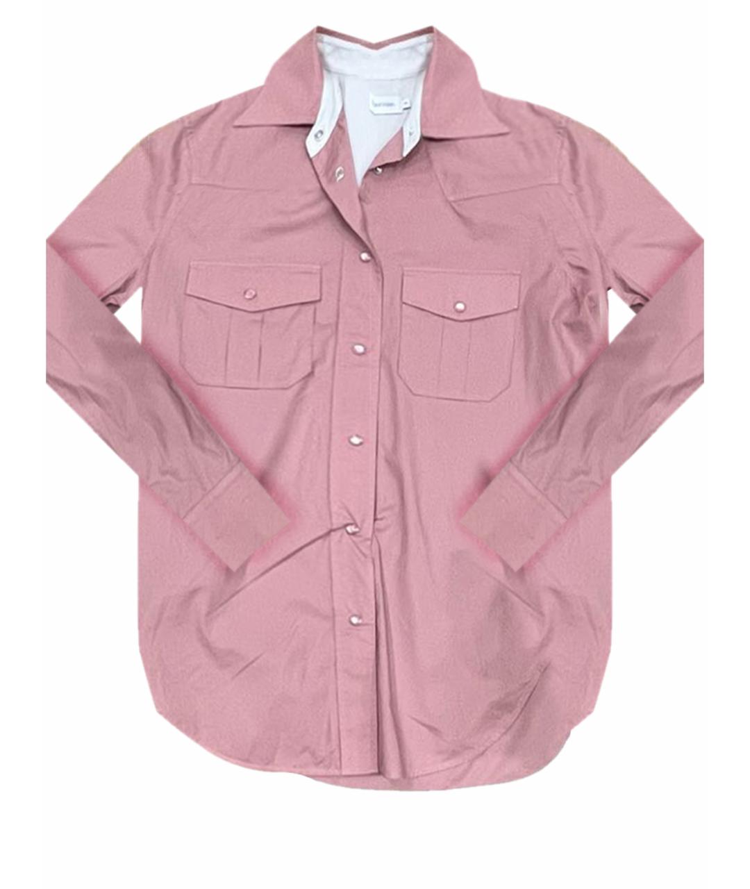 CALVIN KLEIN Розовая кэжуал рубашка, фото 9