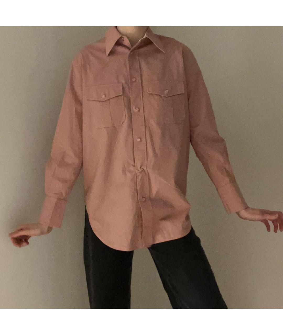 CALVIN KLEIN Розовая кэжуал рубашка, фото 5