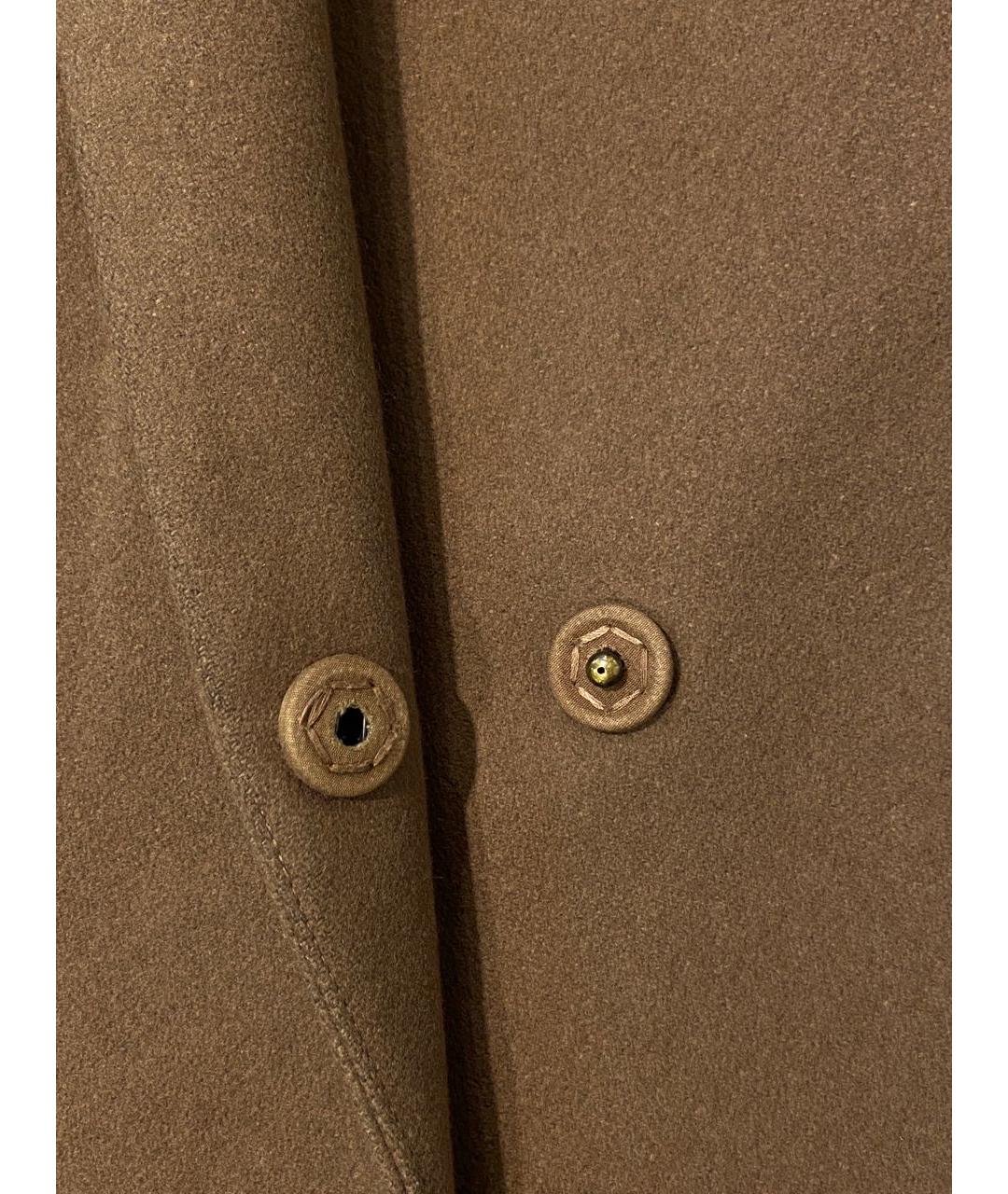 COS Коричневое шерстяное пальто, фото 6