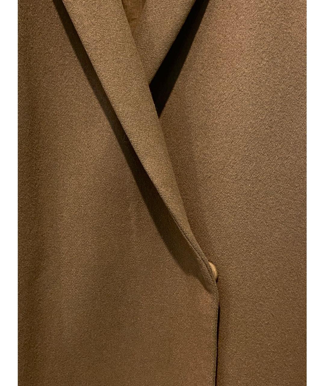 COS Коричневое шерстяное пальто, фото 4