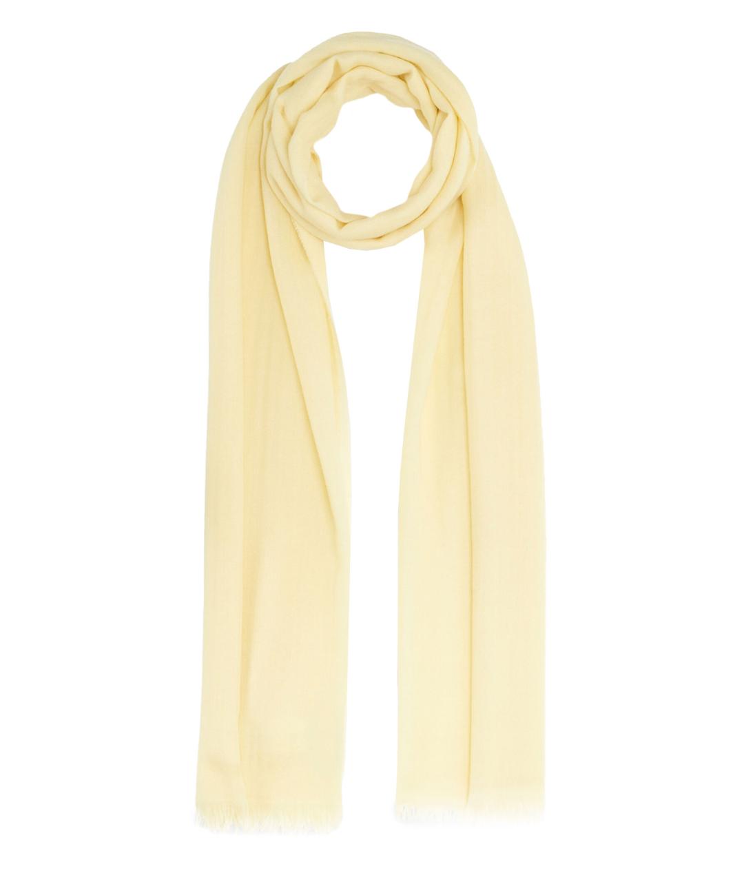 FABIANA FILIPPI Желтый шерстяной шарф, фото 1