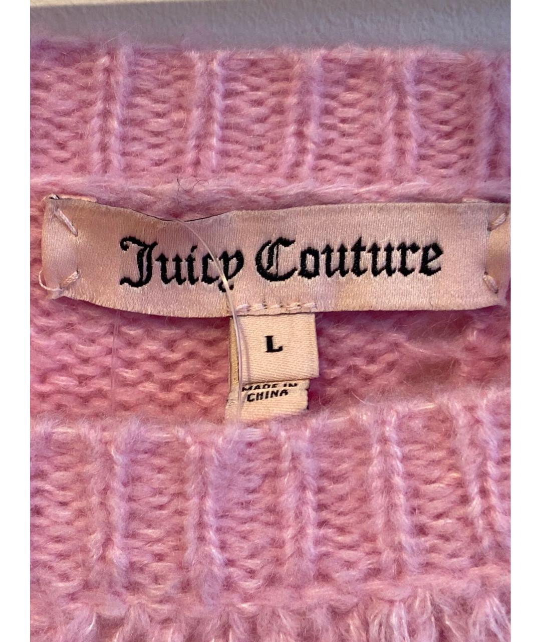 JUICY COUTURE Розовый джемпер / свитер, фото 3