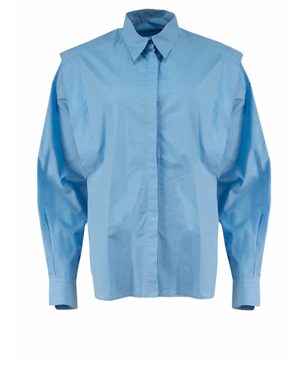 ISABEL MARANT Голубая хлопковая рубашка, фото 1