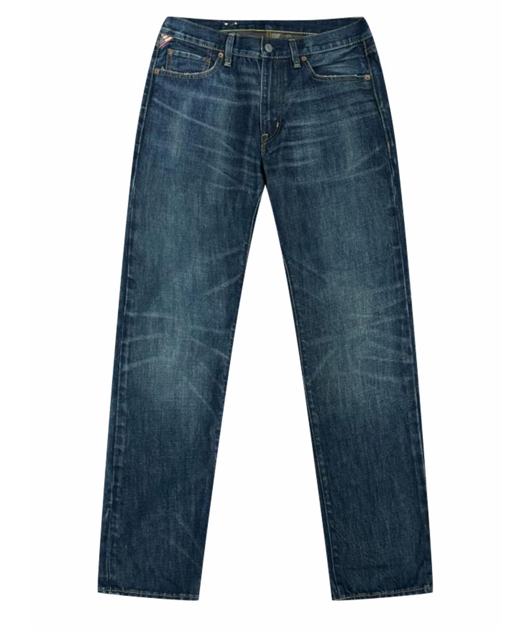 RALPH LAUREN DENIM & SUPPLY Темно-синие хлопковые джинсы скинни, фото 1