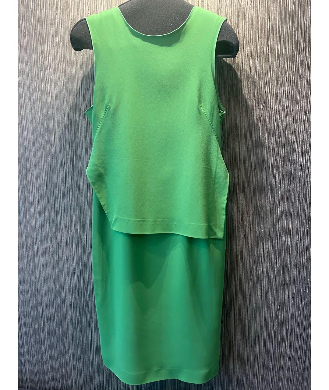SPORTMAX Зеленые повседневное платье, фото 8