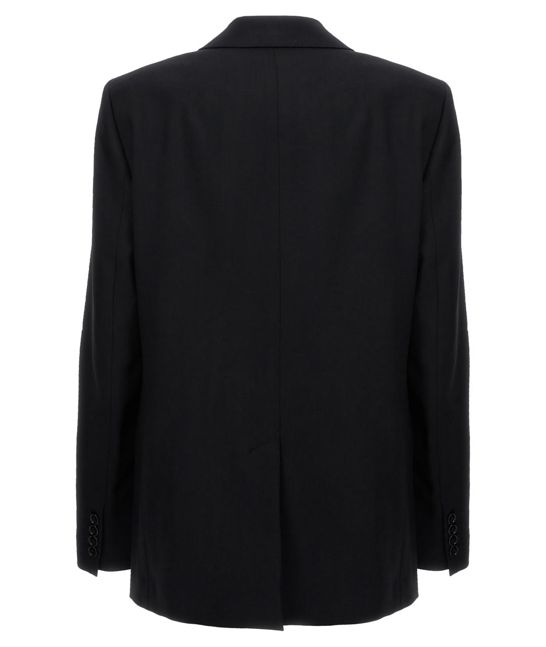 AMI Черный вискозный пиджак, фото 2