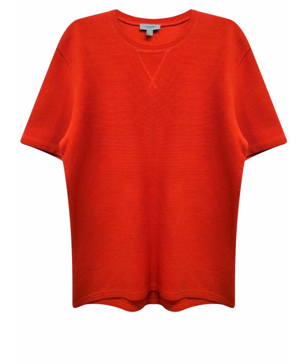 COS Оранжевая хлопковая футболка, фото 1