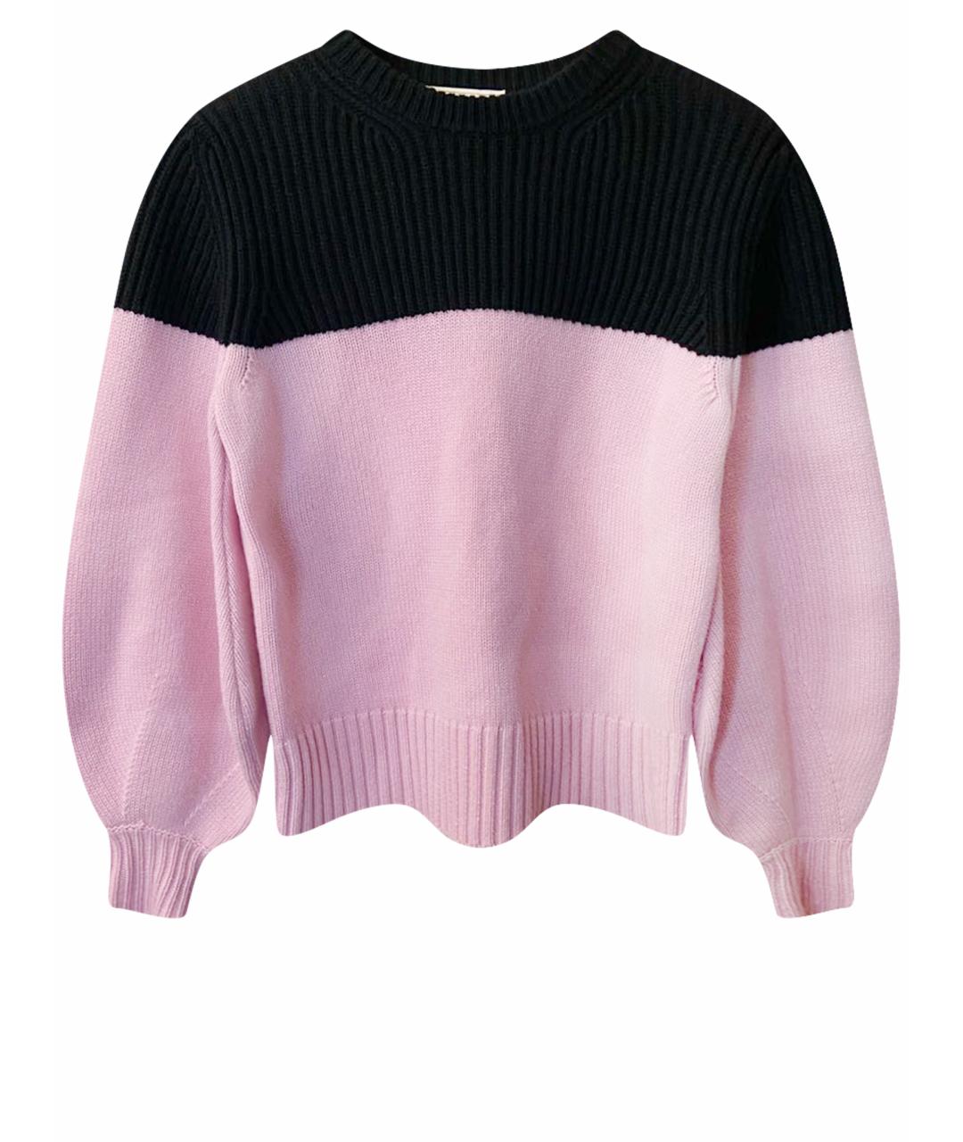ALEXANDER MCQUEEN Розовый кашемировый джемпер / свитер, фото 1