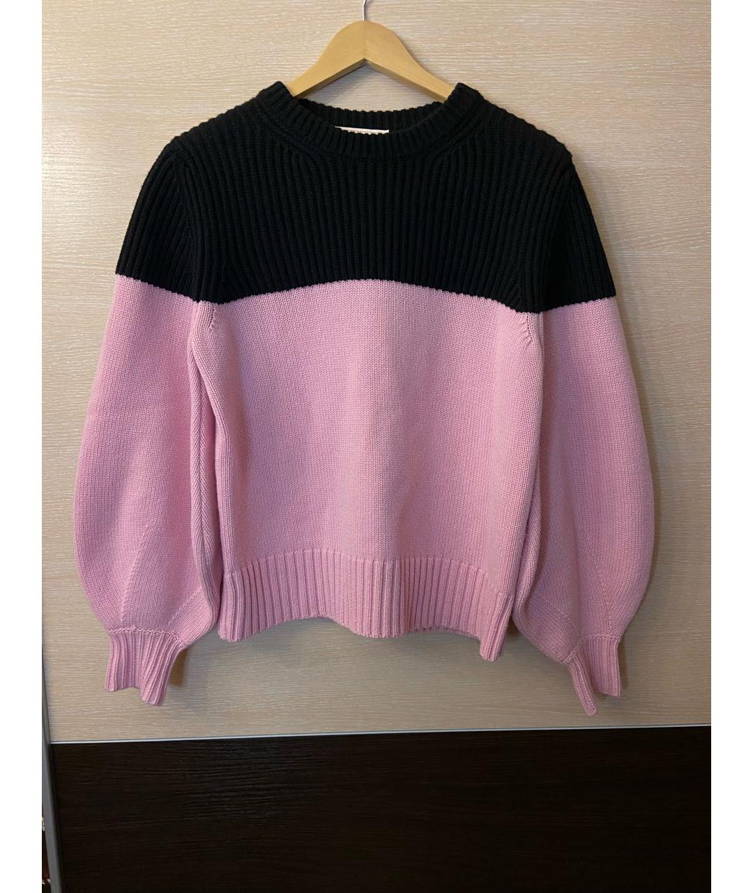 ALEXANDER MCQUEEN Розовый кашемировый джемпер / свитер, фото 5
